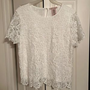 NWT Philosophy lacy top